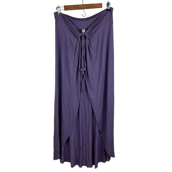 Victoria’s Secret • Purple Modal Midi Skirt - Picture 1 of 6